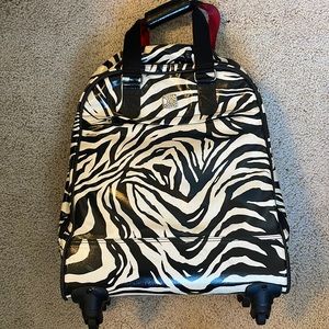 Brighton Zebra 4-Wheeled Carryon